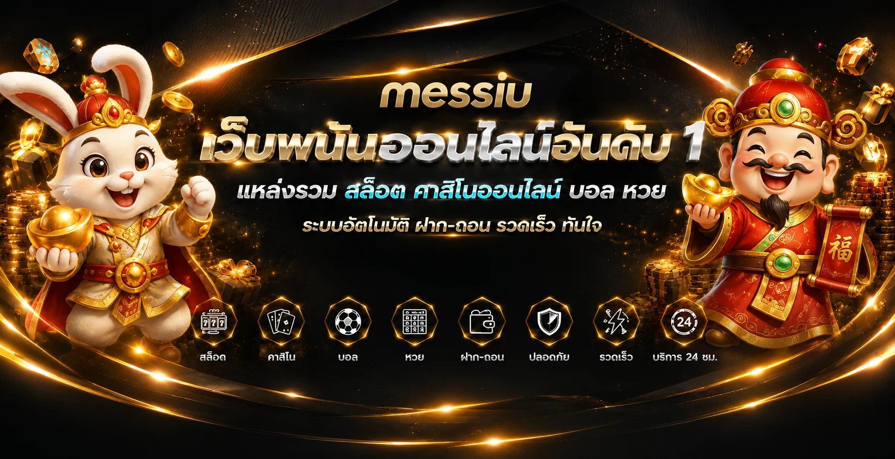 ภาพรวมบริการข้อมูล messiu ทางเข้า สล็อต คาสิโน กีฬา และหวย